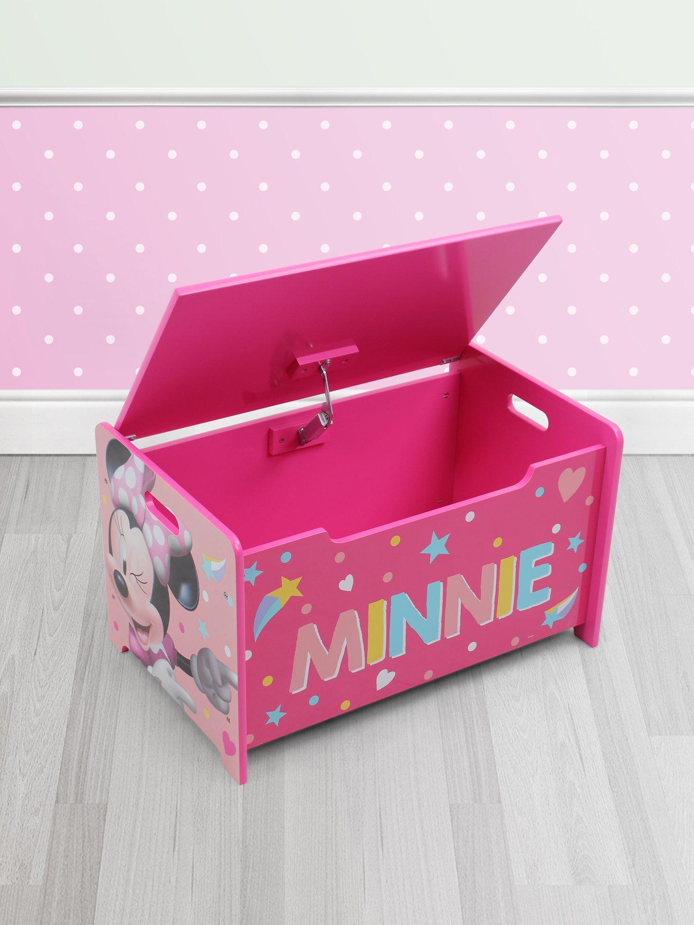 Image 3 of 3 of Minnie Mouse Deluxe Wooden Storage Box/bench