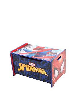 Spiderman Deluxe Wooden Storage Toy Box/Storage Bench