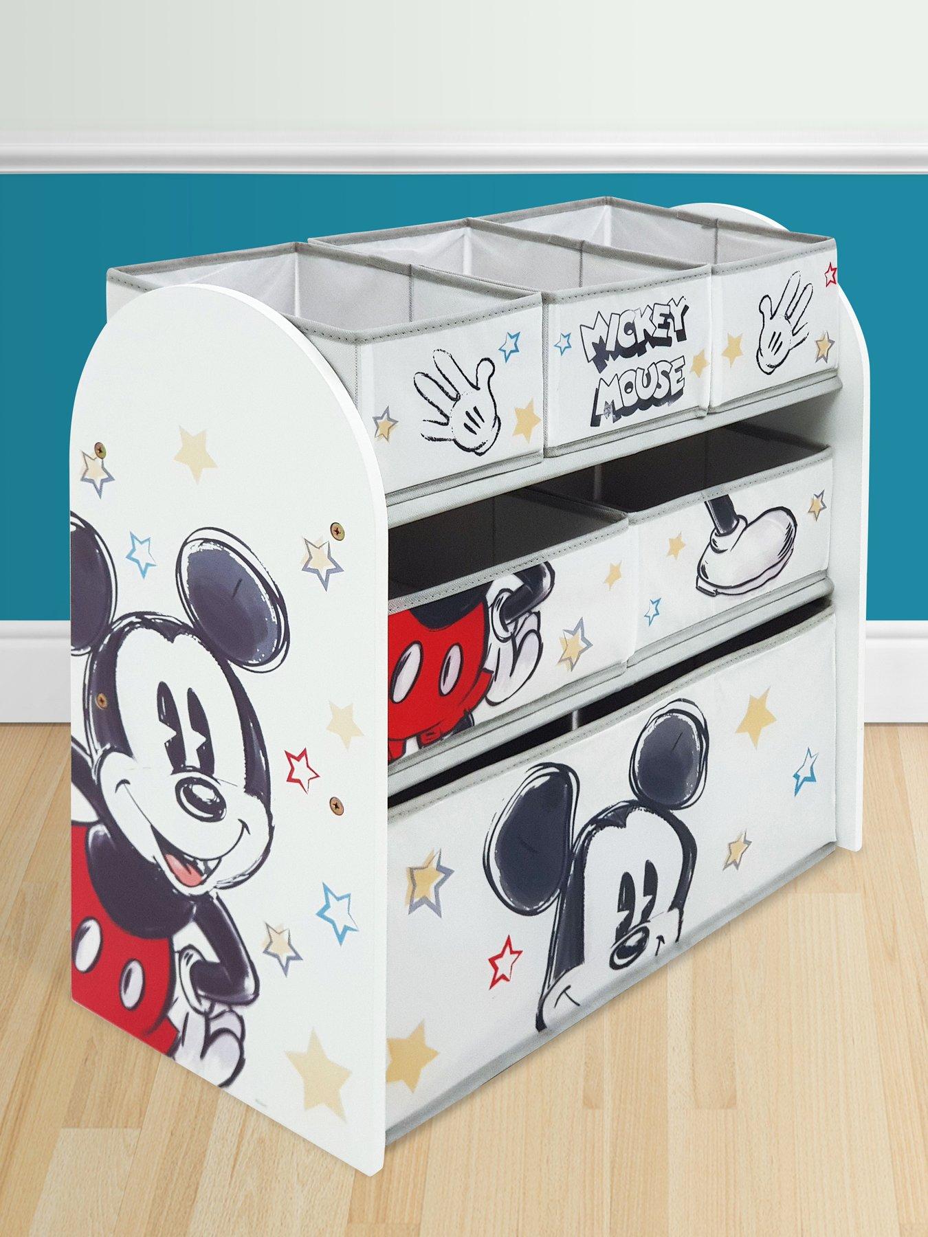 Image 4 of 4 of Mickey Mouse Classic Wooden Toy Organiser