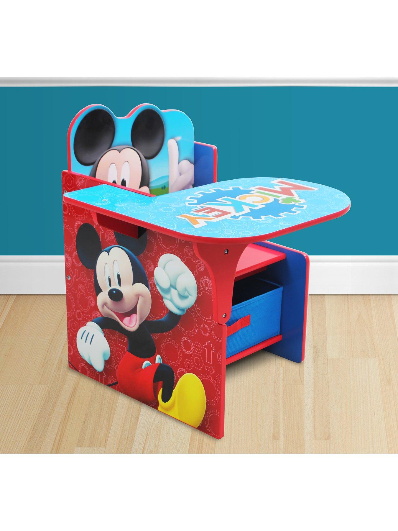 Mickey Mouse Chair Desk With Storage Bin very.co.uk