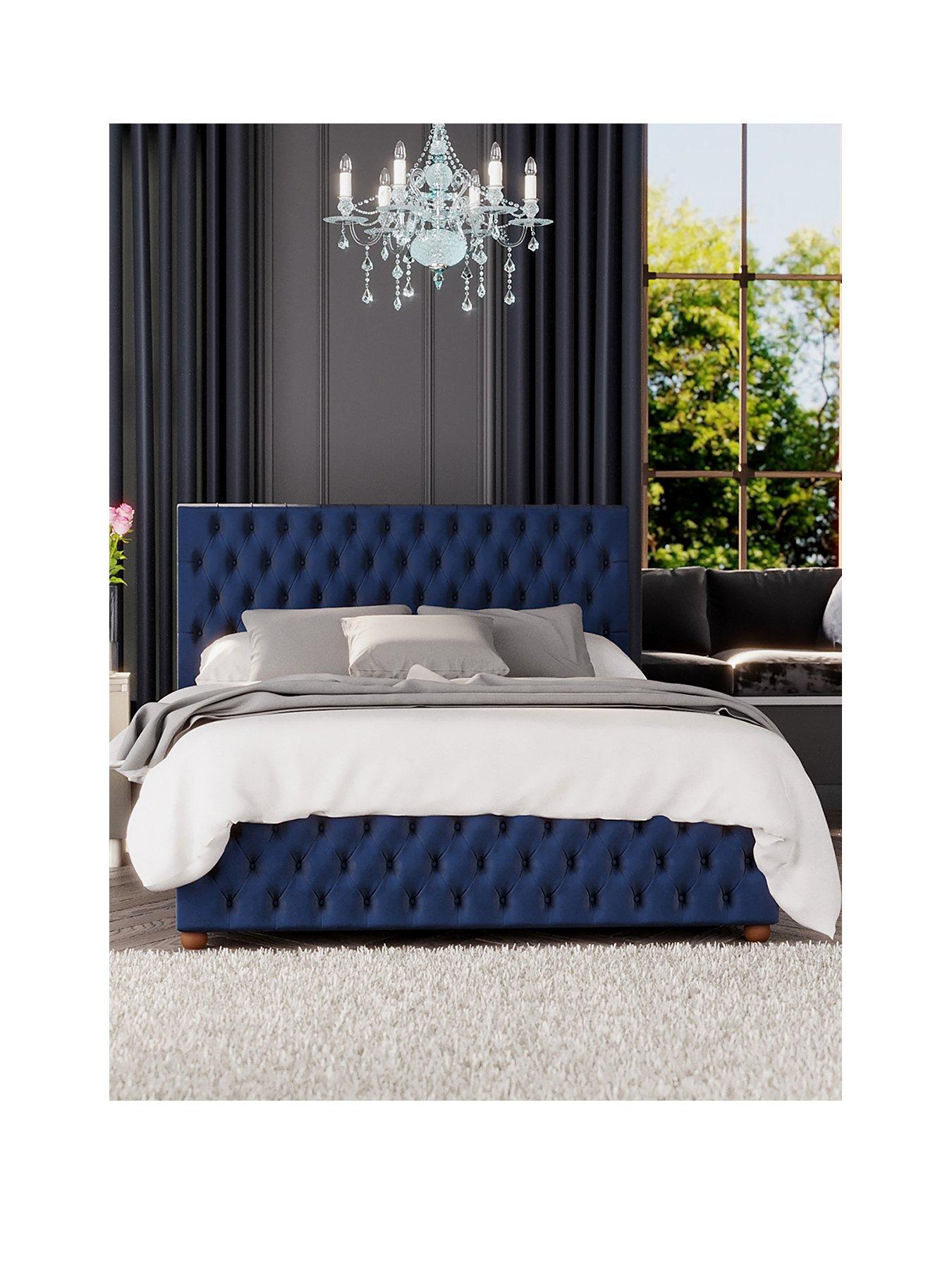 Product photograph of Laurence Llewelyn-bowen Seren Ottoman Single Bed Frame from very.co.uk