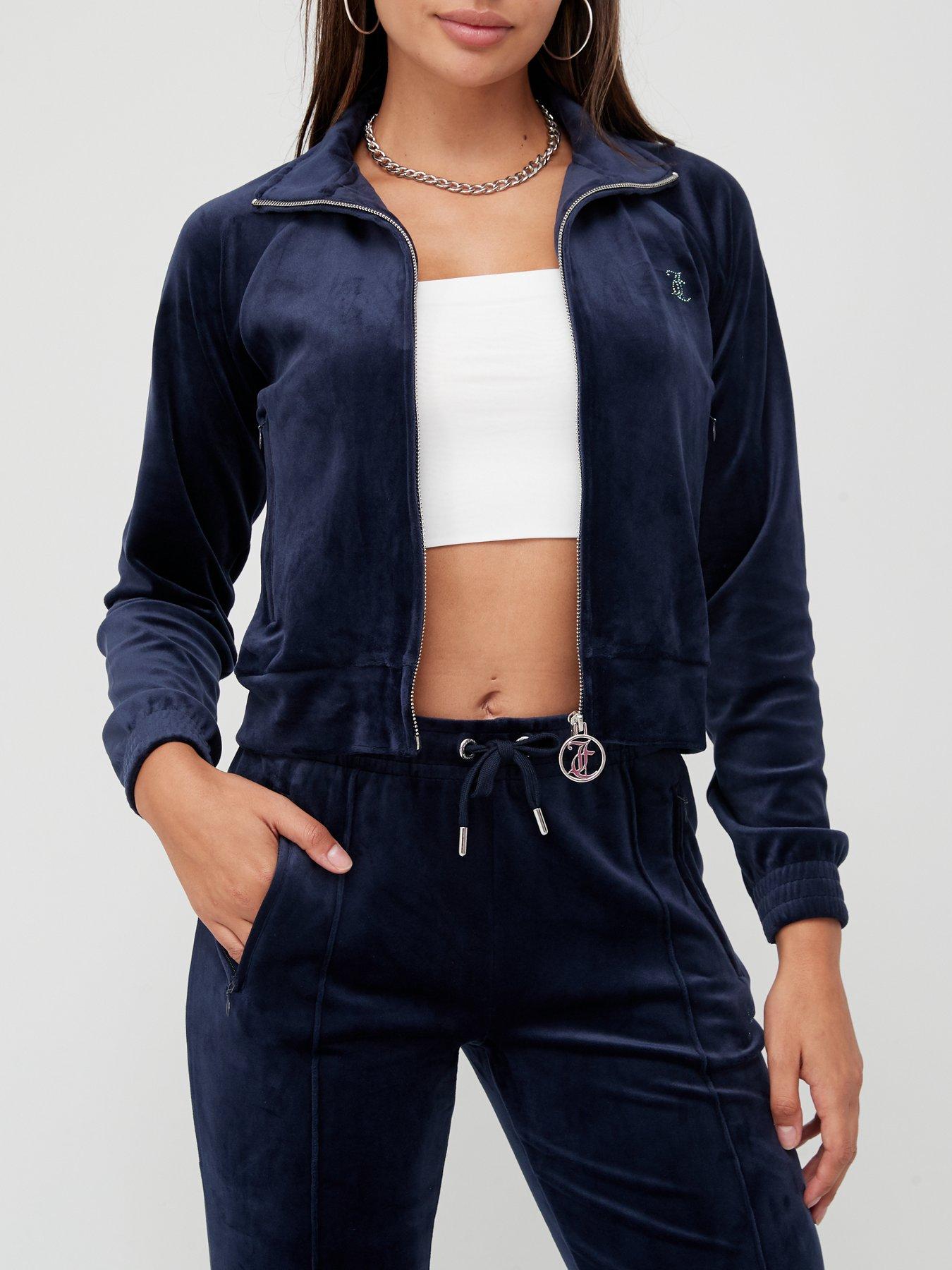 Juicy couture blue jacket sales