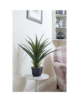 Product photograph of Faux D Cor By Smart Garden Products Artificial Spiky Sisal Plant In Pot from very.co.uk