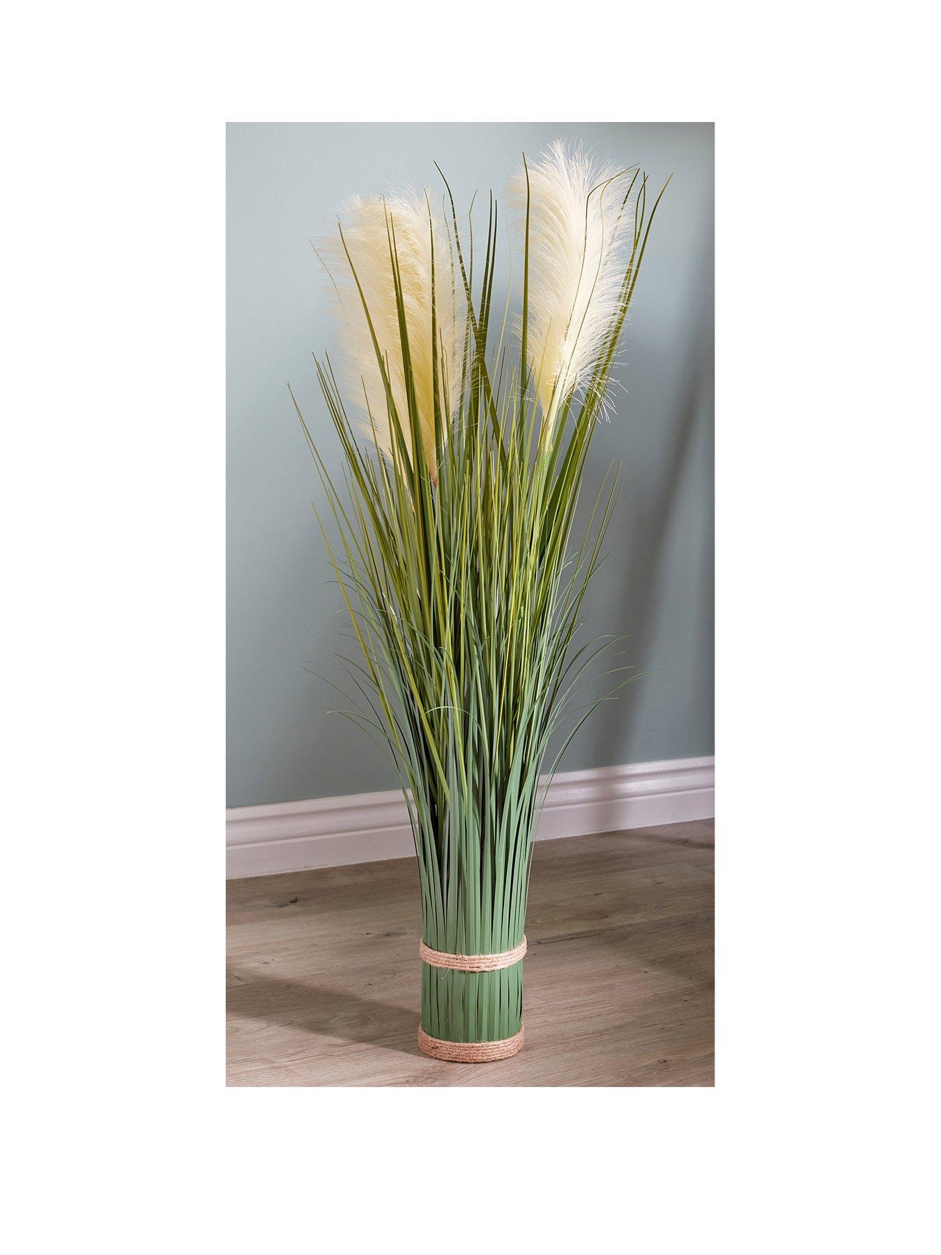 Product photograph of Faux D Cor By Smart Garden Products White Pampas Faux Bouquet from very.co.uk