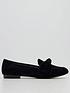 office-fee-soft-bow-loafer-blackfront