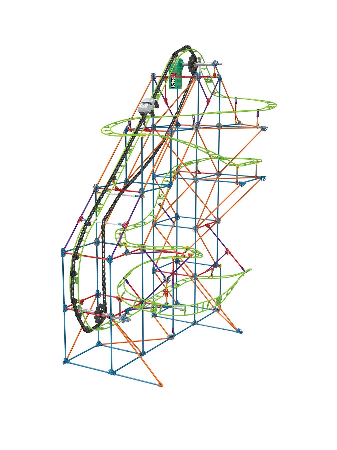 Knex super hot sale cyclone roller coaster