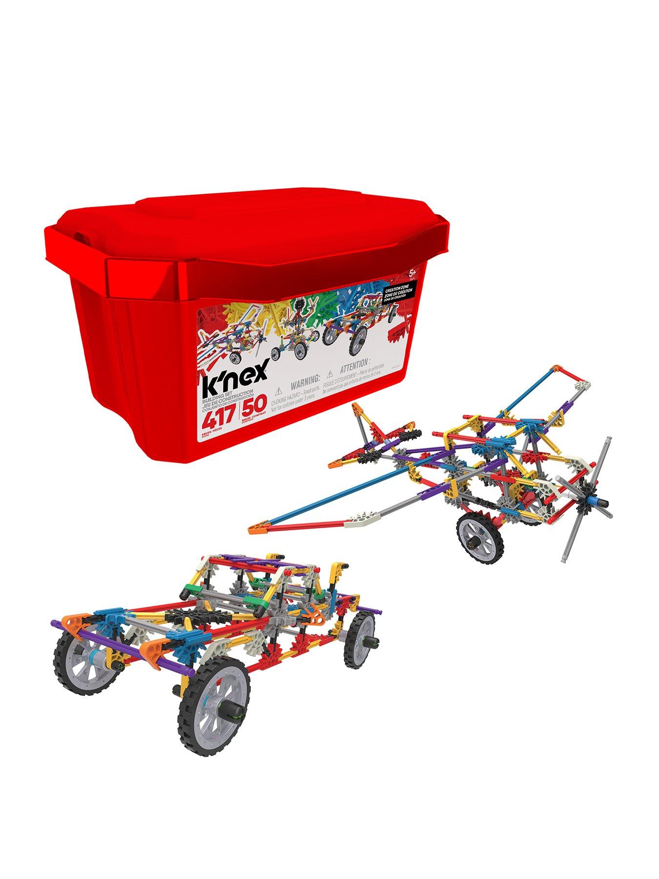 Knex K Nex Classics 50 Model Creation Zone Building Set Red Tub Very Co Uk