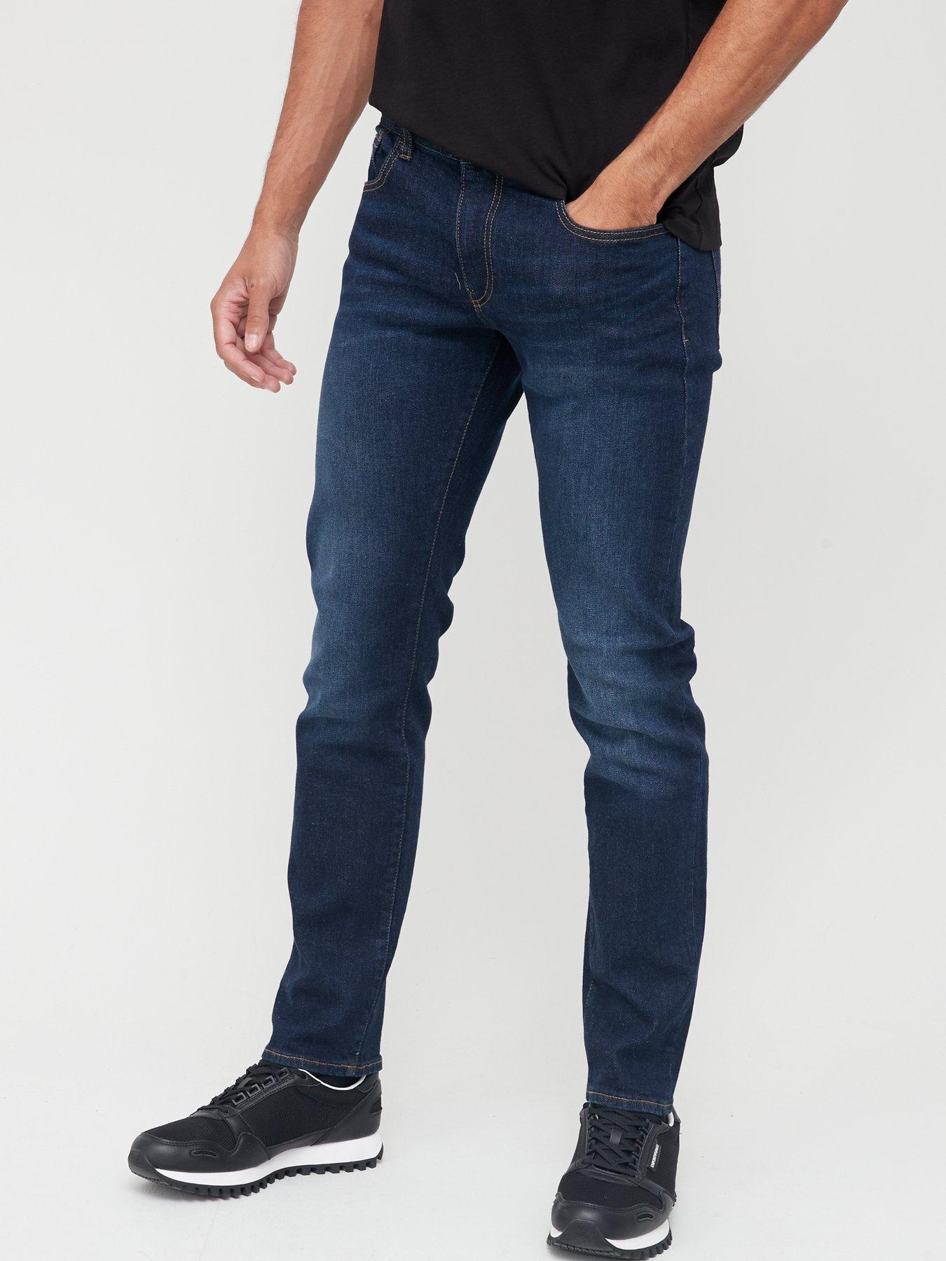 Armani Exchange J13 Slim Fit Jeans - Dark Wash 