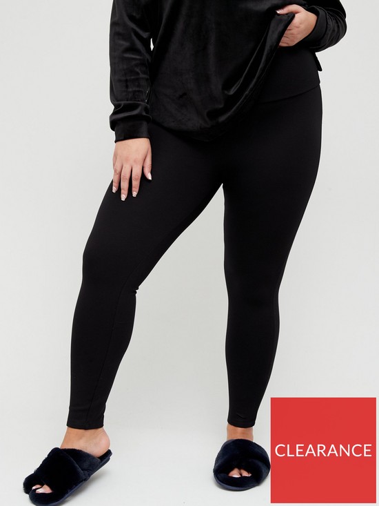 front image of v-by-very-curve-cosy-thermal-leggings-blacknbsp