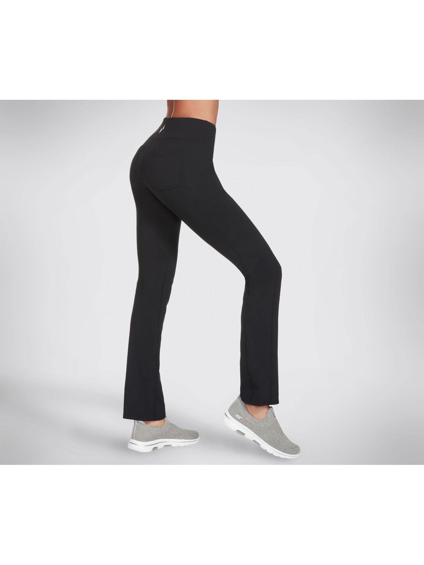 Skechers Womens Active Leggings GOwalk 4 Pocket Pants Black Size XS X-small  for sale online