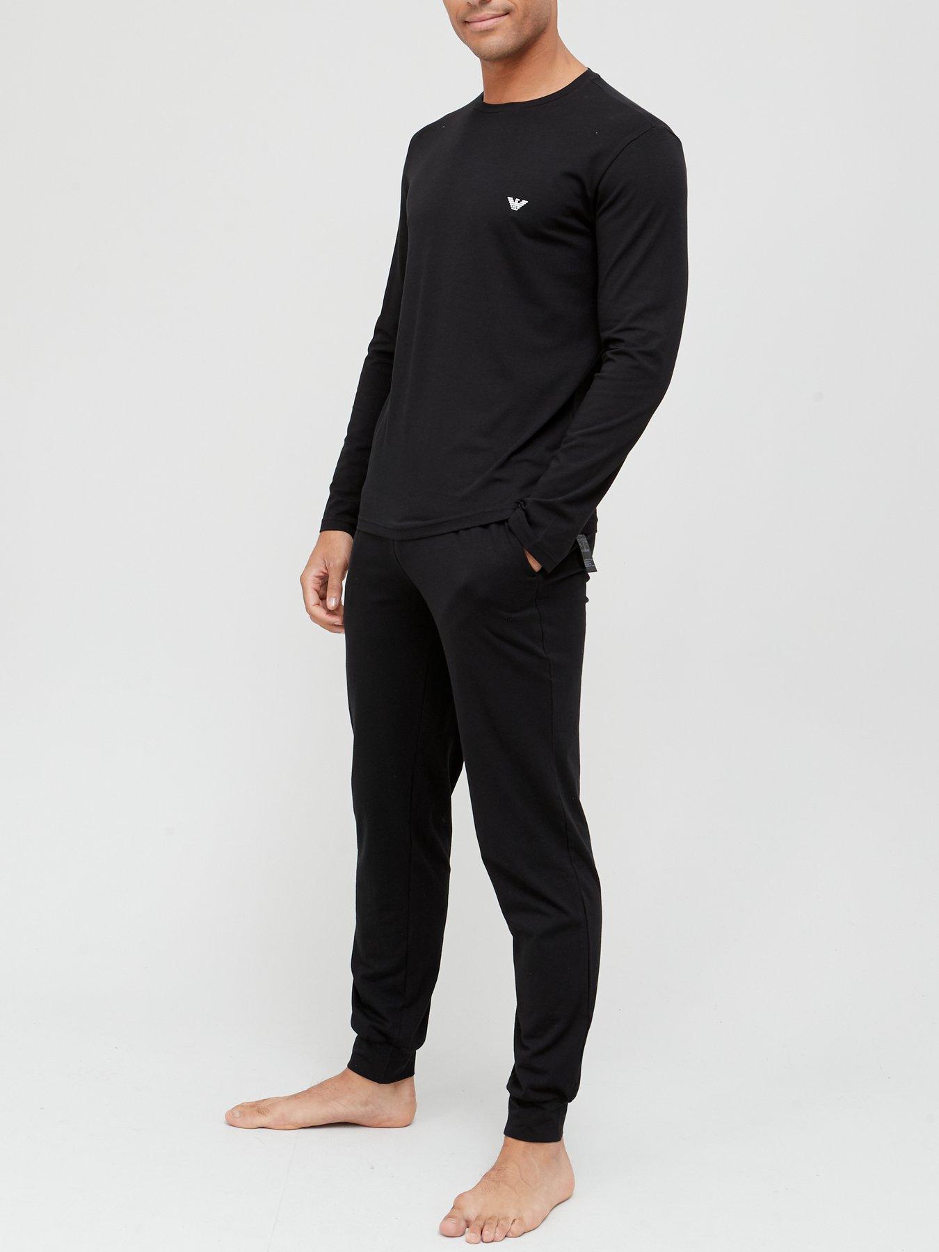 Nightwear & Loungewear Endurance Lounge T-Shirt And Pants Set - Black