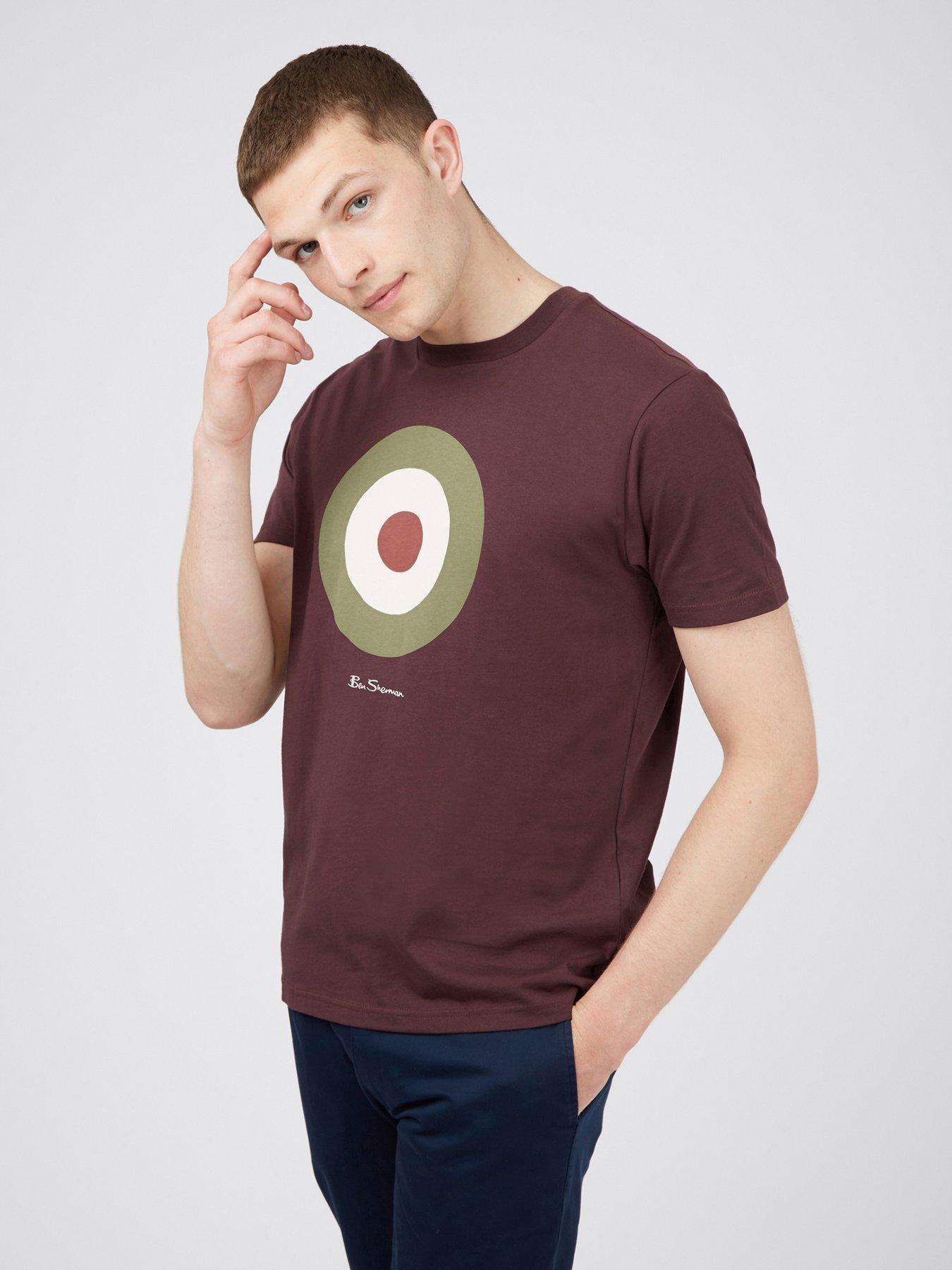  Target T-Shirt - Bordeaux