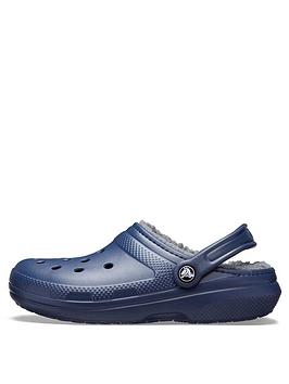 crocs-classic-lined-clog-navy
