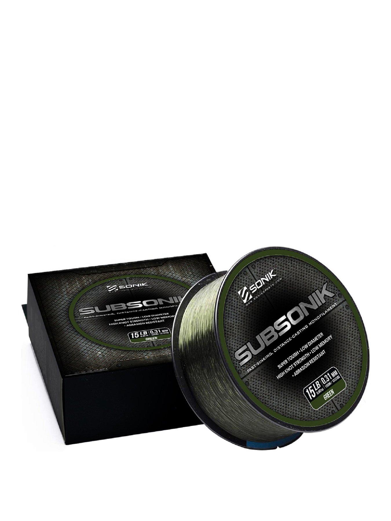 Image 1 of 1 of Sonik SUBSONIK GREEN Fishing Line - All Breaking Strains, 1200m