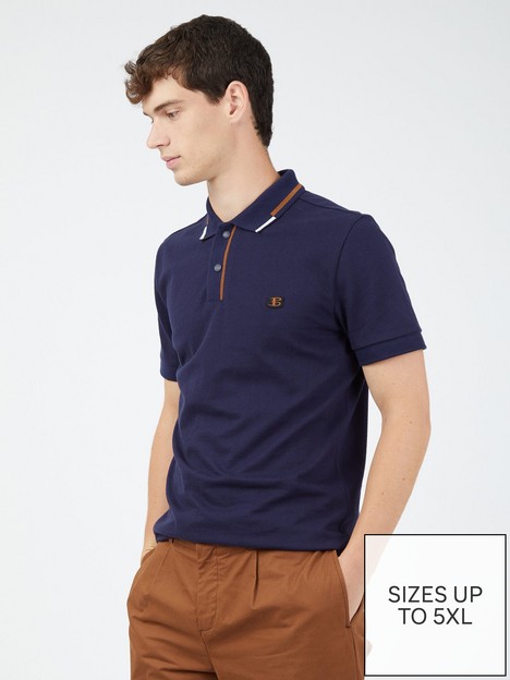 ben-sherman-textured-pique-polo-shirt