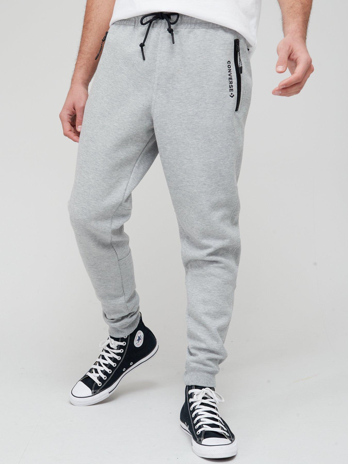 Trousers & Chinos Panelled Jogger - Grey