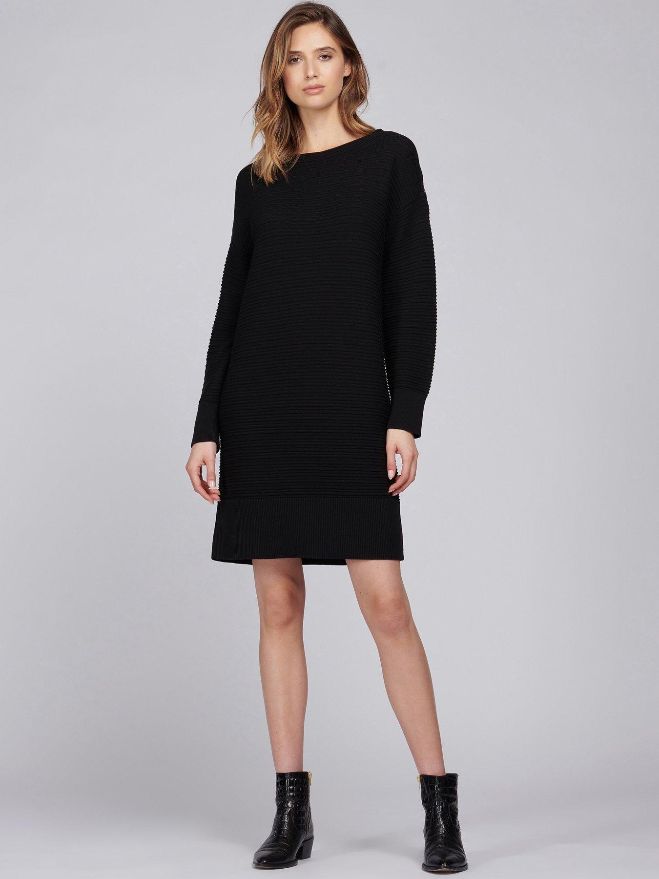 long black jersey dress