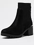 river-island-girls-quilted-heeled-boot-blackfront