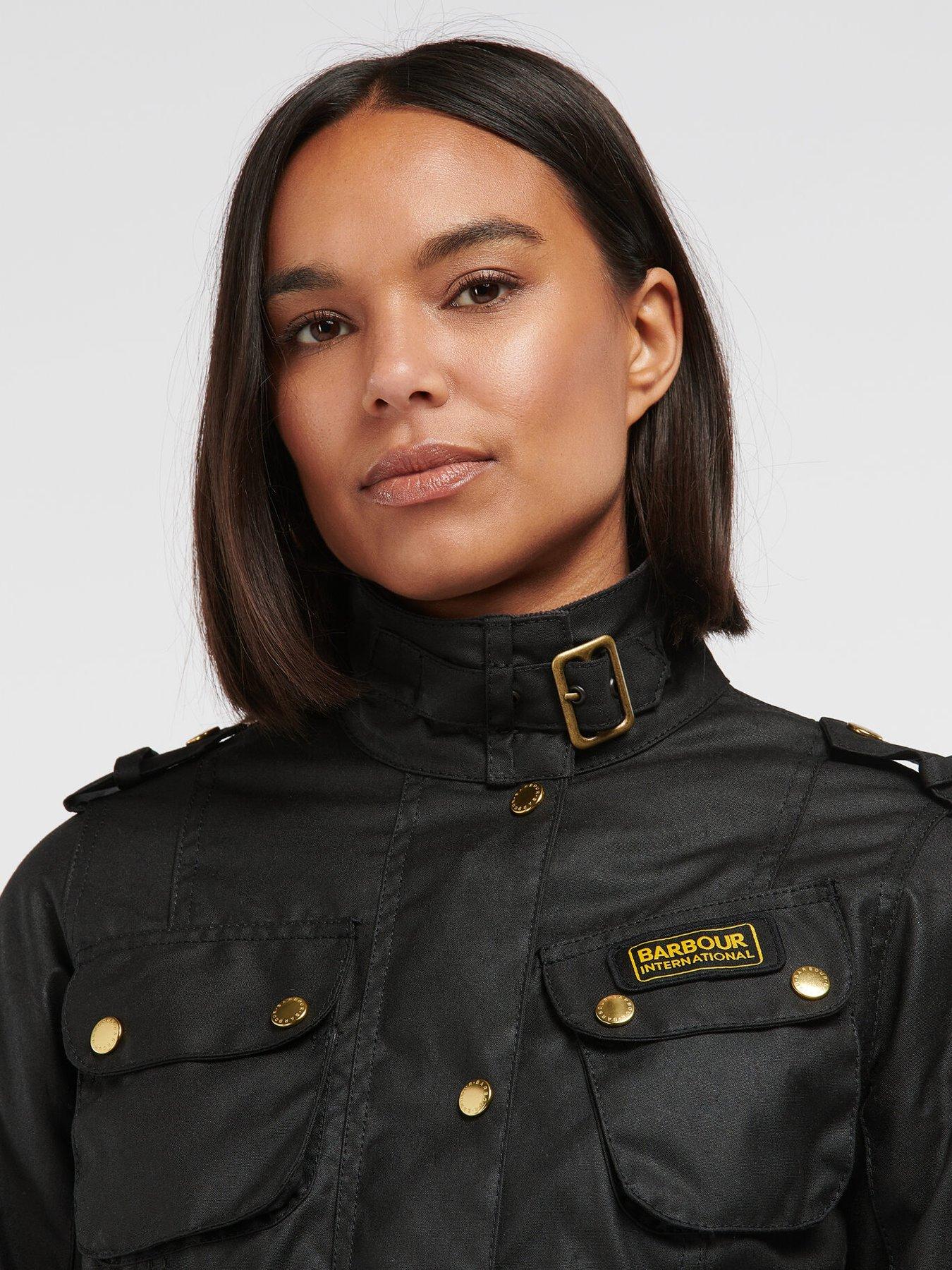 Barbour ladies store belted wax jackets