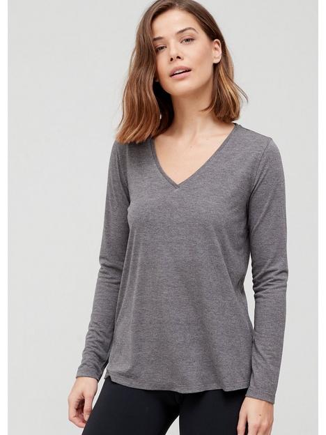 v-by-very-the-essential-v-neck-long-sleeve-top-charcoal