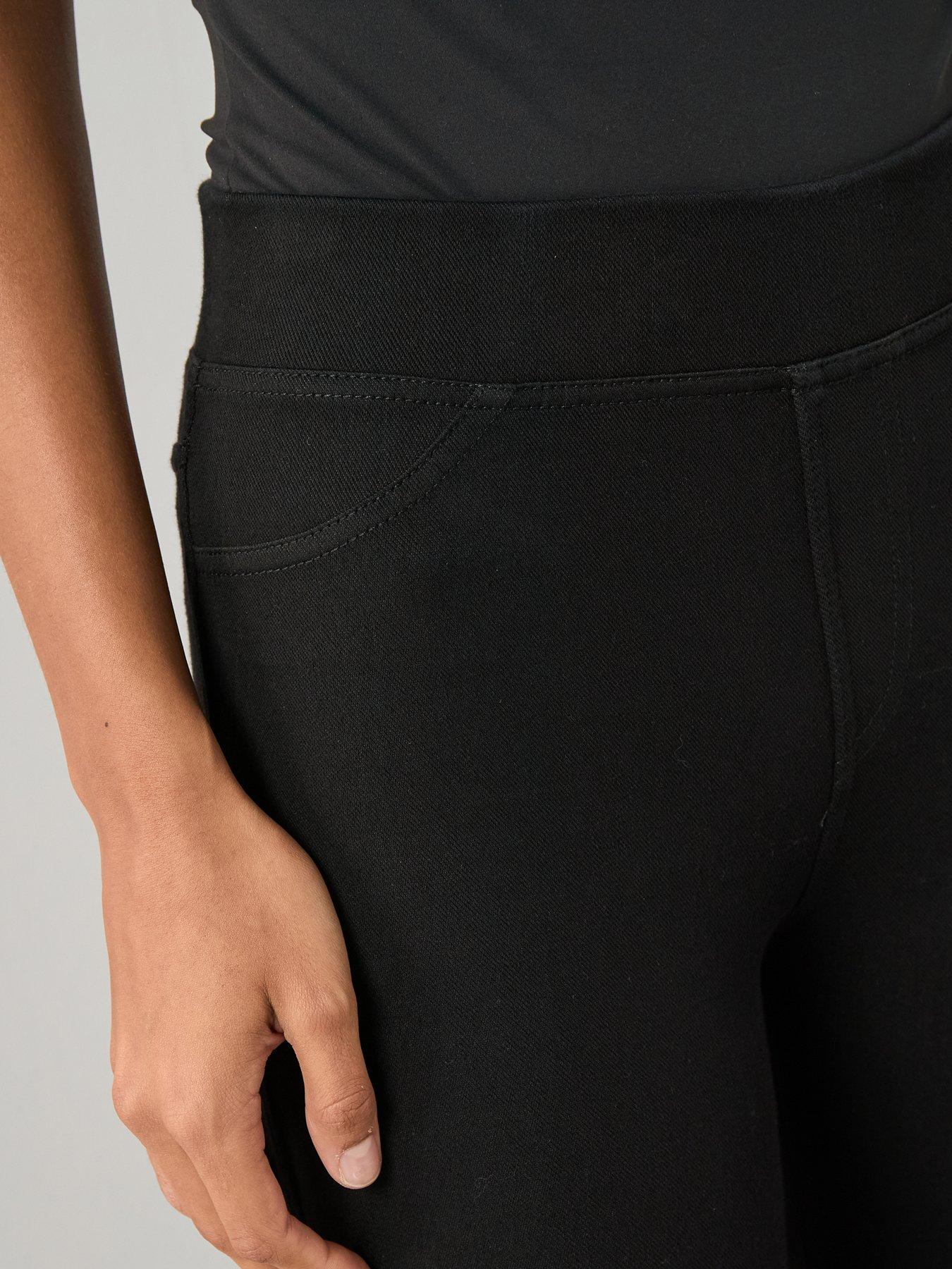 Image 5 of 6 of The Very Collection Denim Look Jegging - Black