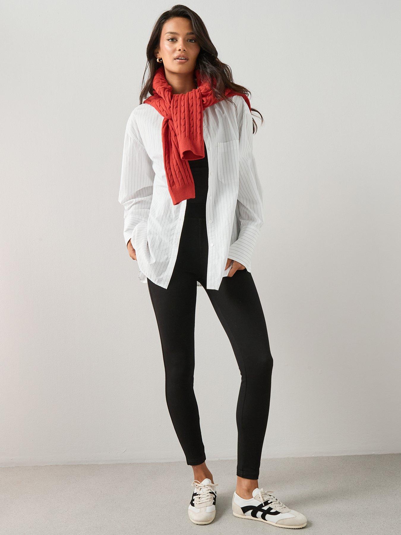 Image 6 of 6 of The Very Collection Denim Look Jegging - Black