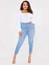  image of in-the-style-curve-jac-jossa-light-blue-wash-skinny-jeans