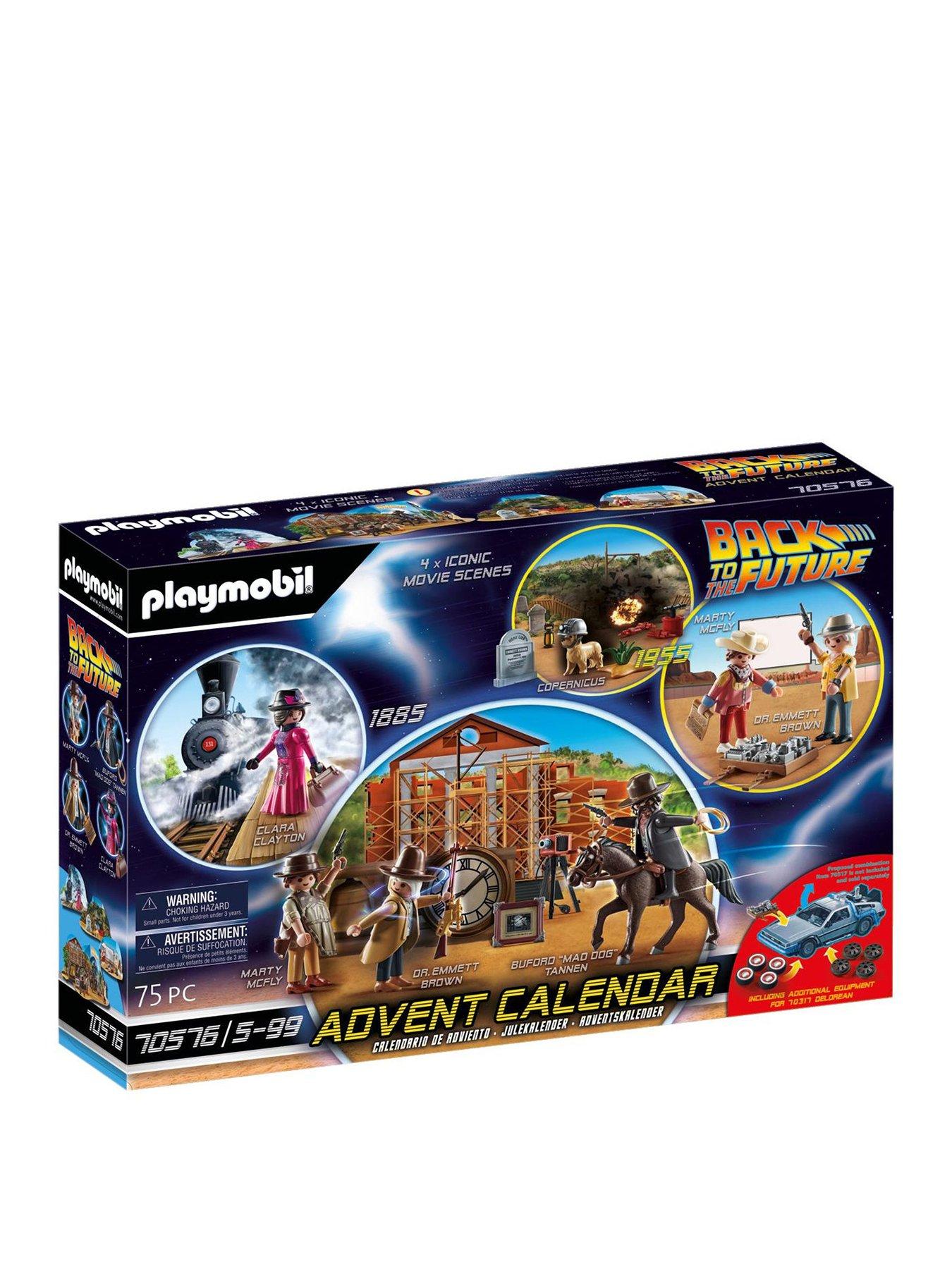 Calendrier Playmobil 2023 Playmobil 70576 Back To The Future© Western Advent Calendar | Very.co.uk