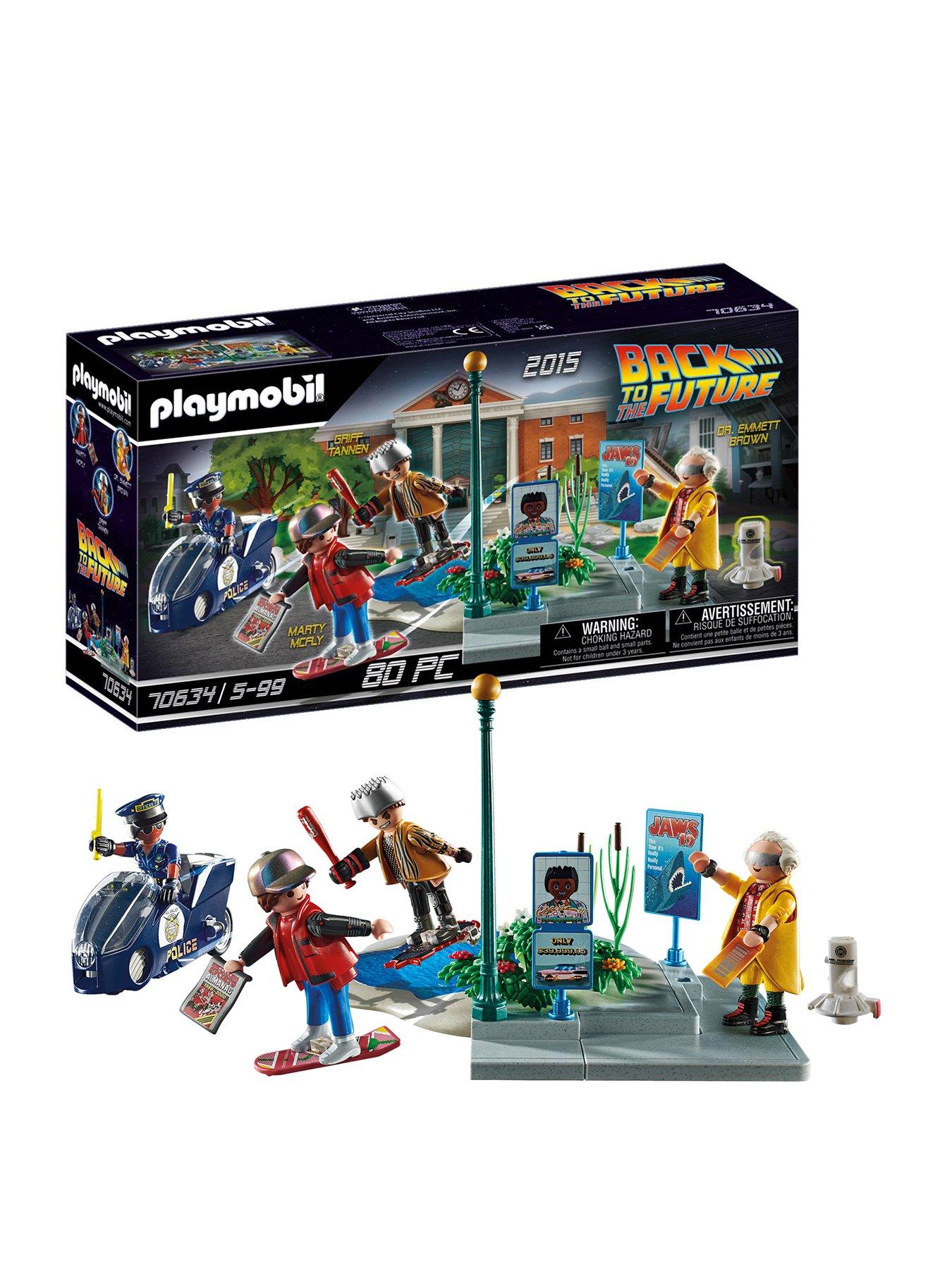 70634 - Playmobil Retour vers le Futur - Course d'hoverboard Playmobil :  King Jouet, Playmobil Playmobil - Jeux d'imitation & Mondes imaginaires