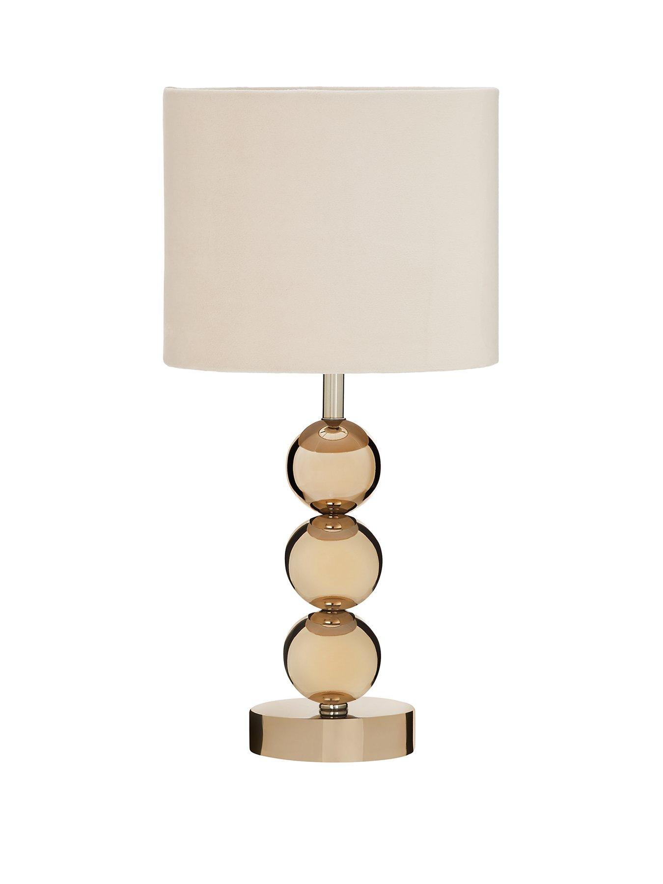 Product photograph of Lucy Table Lamp from very.co.uk