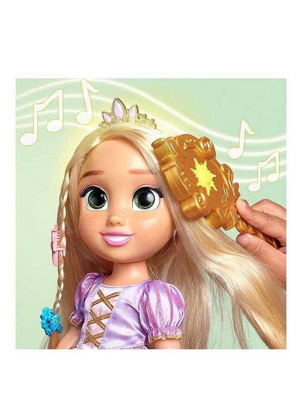 Image 3 of 7 of Disney Princess Feature Hair Play Rapunzel Doll