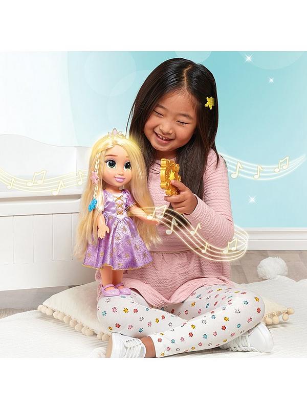 Image 4 of 7 of Disney Princess Feature Hair Play Rapunzel Doll