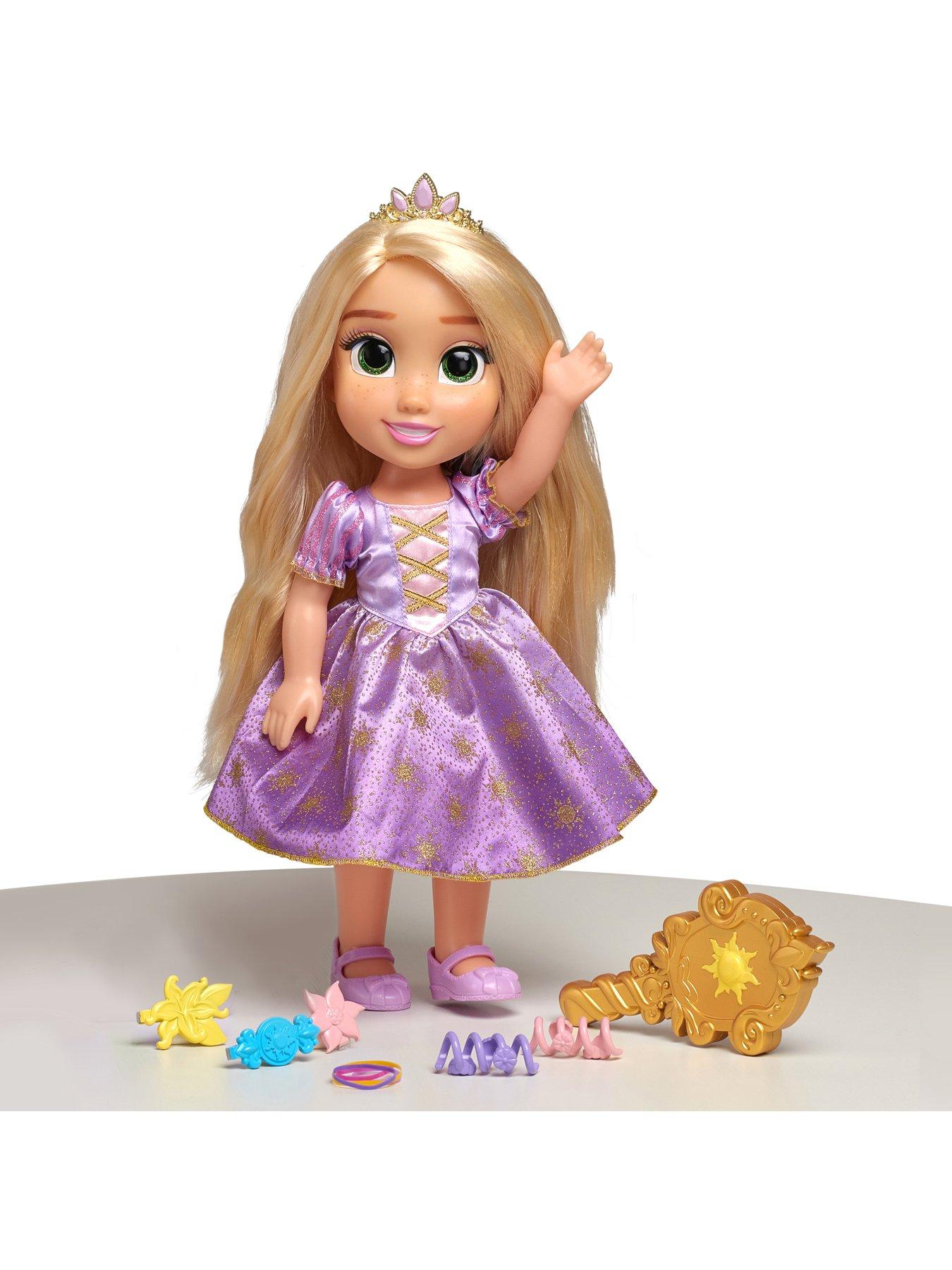 Disney princess glow cheap and style rapunzel doll