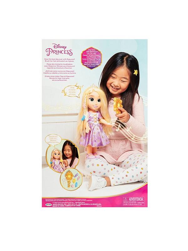 Image 7 of 7 of Disney Princess Feature Hair Play Rapunzel Doll