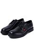  image of kickers-finley-lo-leather-shoe-black