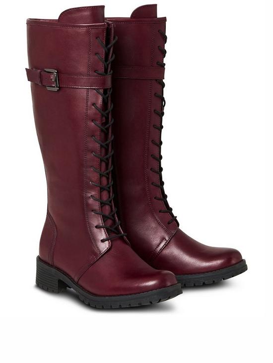 front image of joe-browns-no-compromising-leather-bootsnbsp--oxblood