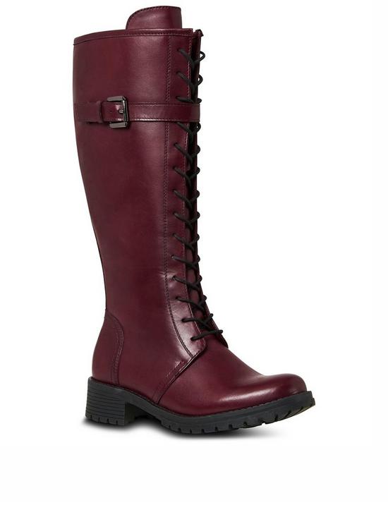stillFront image of joe-browns-no-compromising-leather-bootsnbsp--oxblood