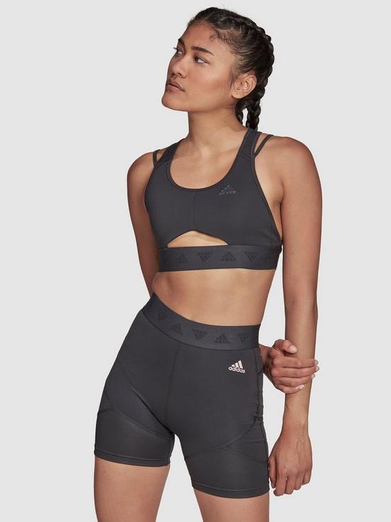 front image of adidas-badge-of-sport-bra