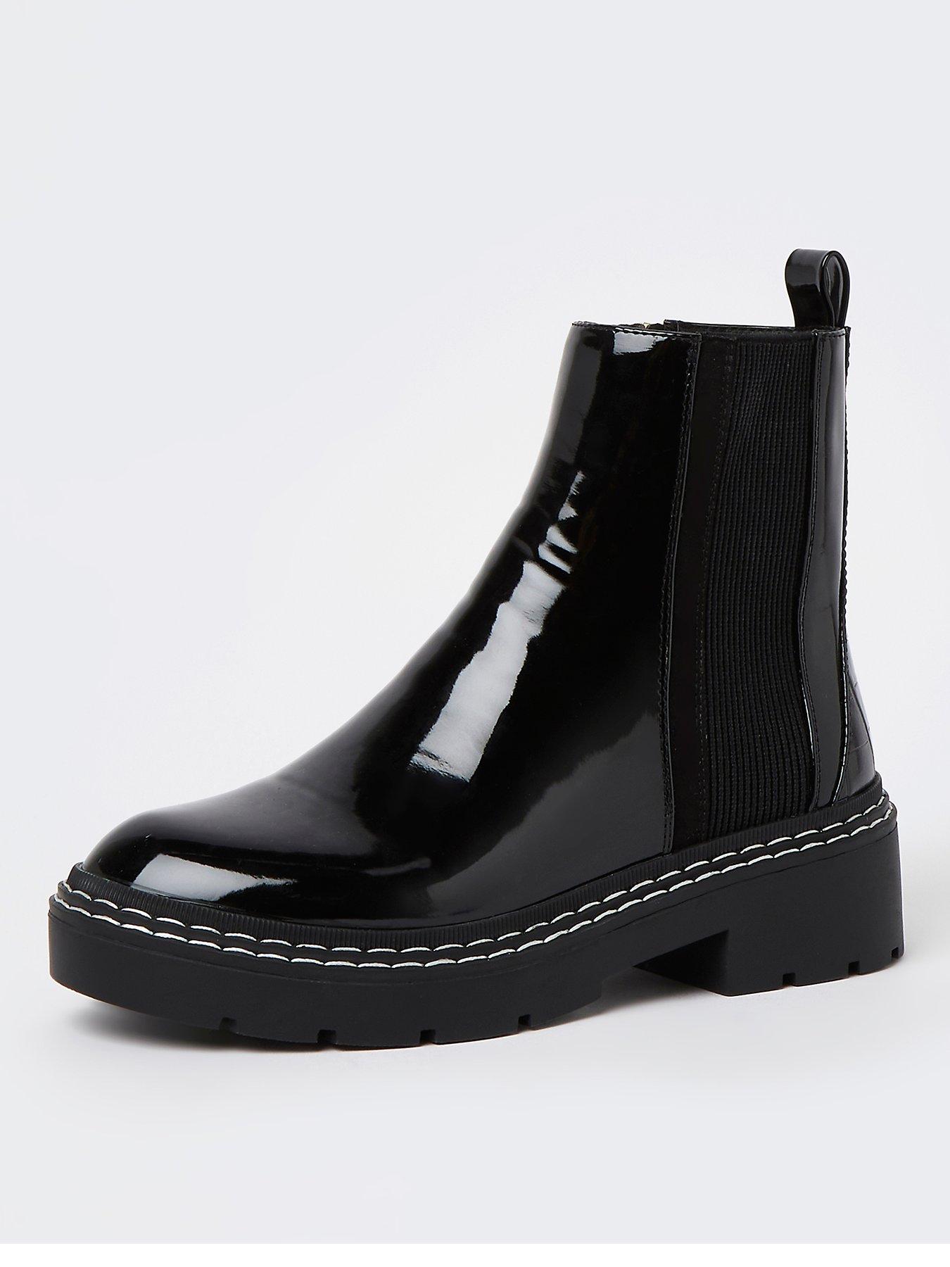 River Patent Chelsea Boot - | very.co.uk