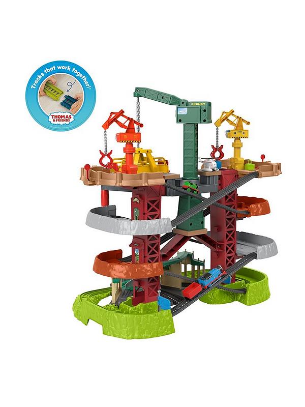 Image 2 of 7 of Thomas & Friends Trains &amp; Cranes Super Tower Track Set