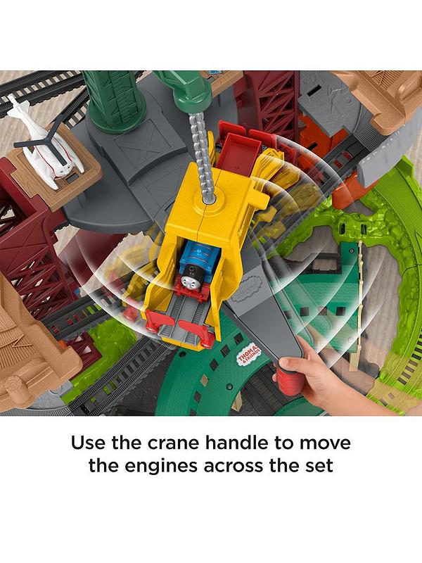 Image 5 of 7 of Thomas & Friends Trains &amp; Cranes Super Tower Track Set