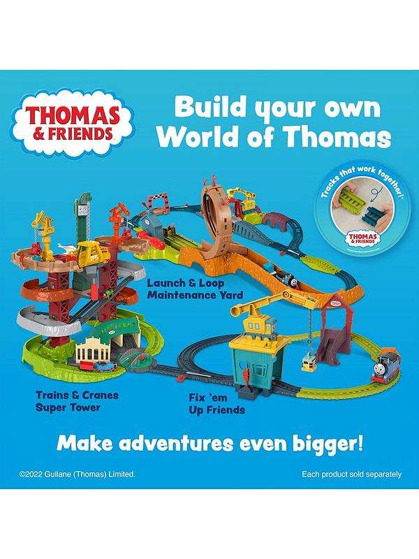 Image 6 of 7 of Thomas & Friends Trains &amp; Cranes Super Tower Track Set