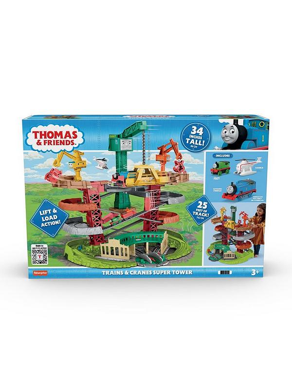 Image 7 of 7 of Thomas & Friends Trains &amp; Cranes Super Tower Track Set