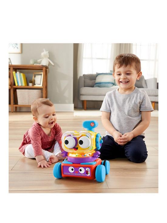 front image of fisher-price-4-in-1-ultimate-learning-bot