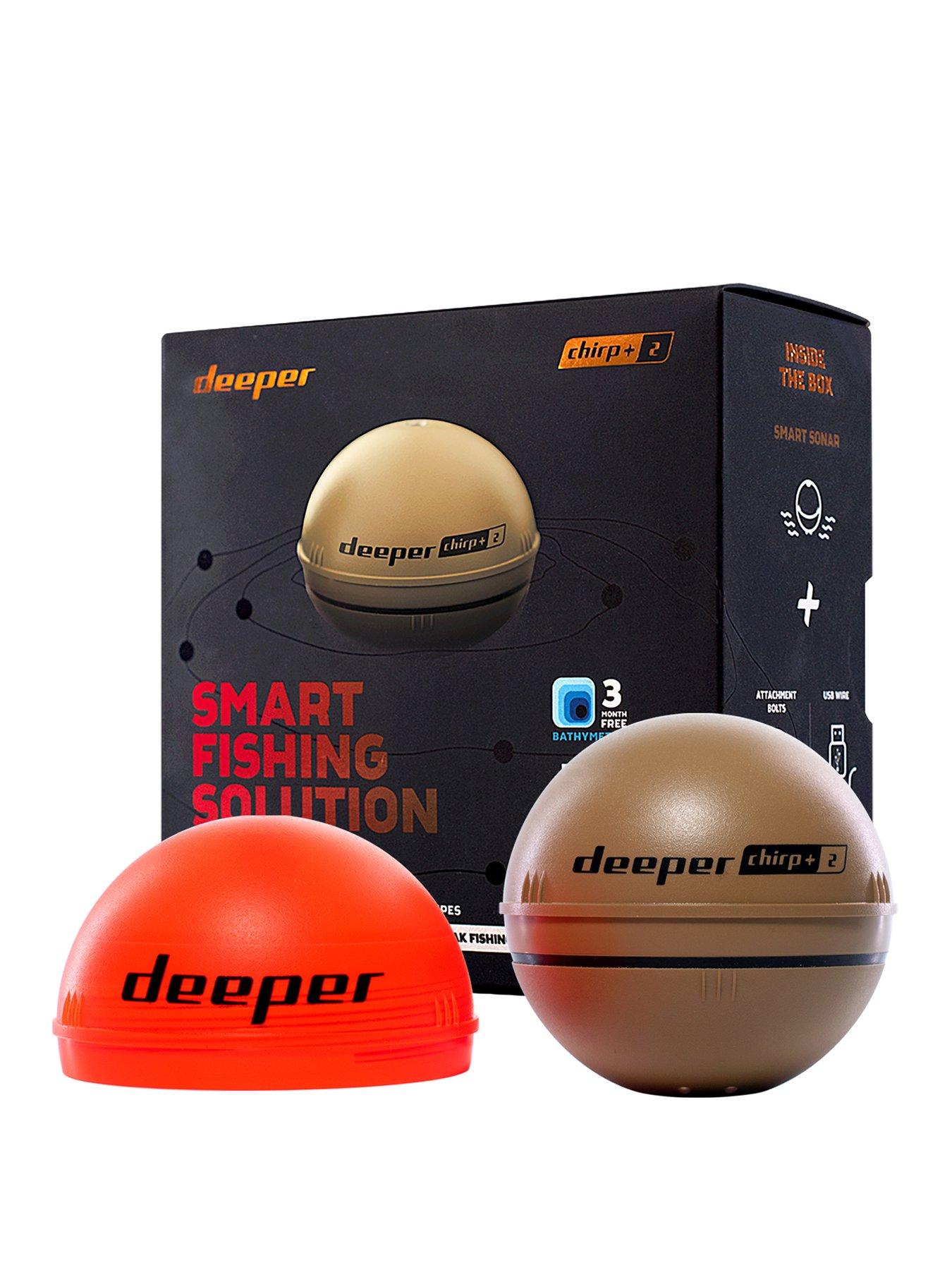 Image 1 of 8 of Deeper Chirp+ 2 Wireless Smart Sonar Castable and Portable WiFi Fish Finder