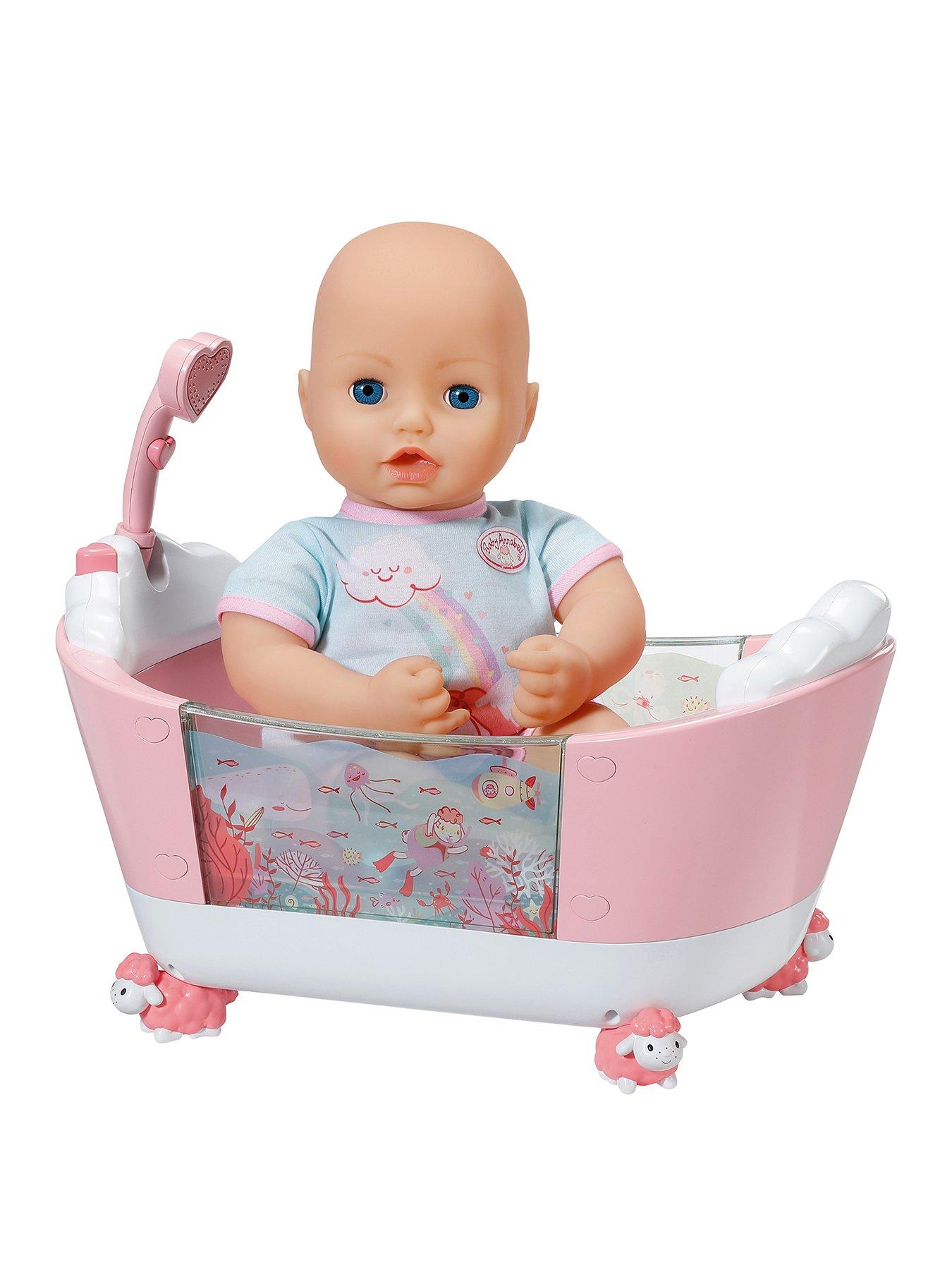 Baby born bath store time doll