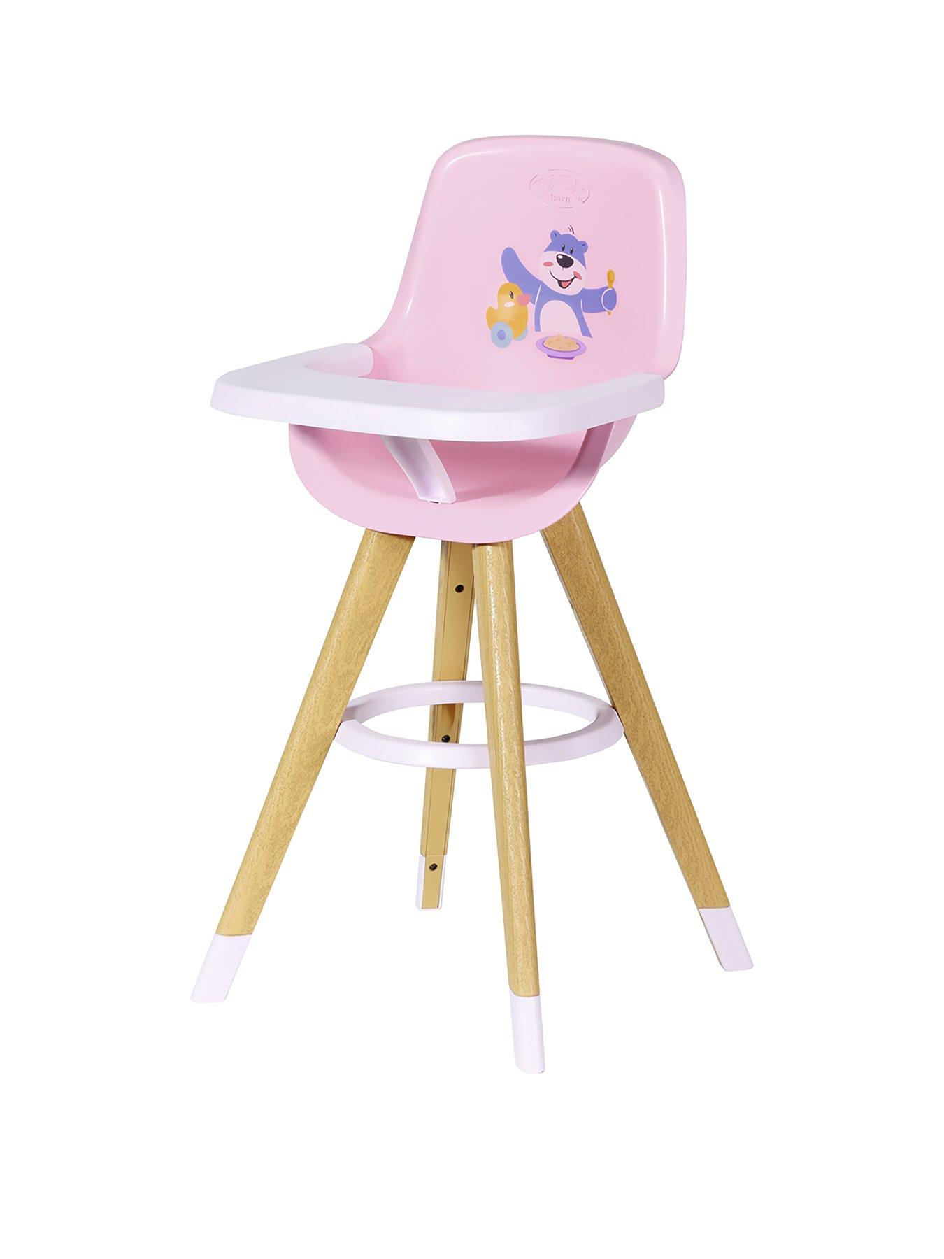 Baby born doll high chair sale