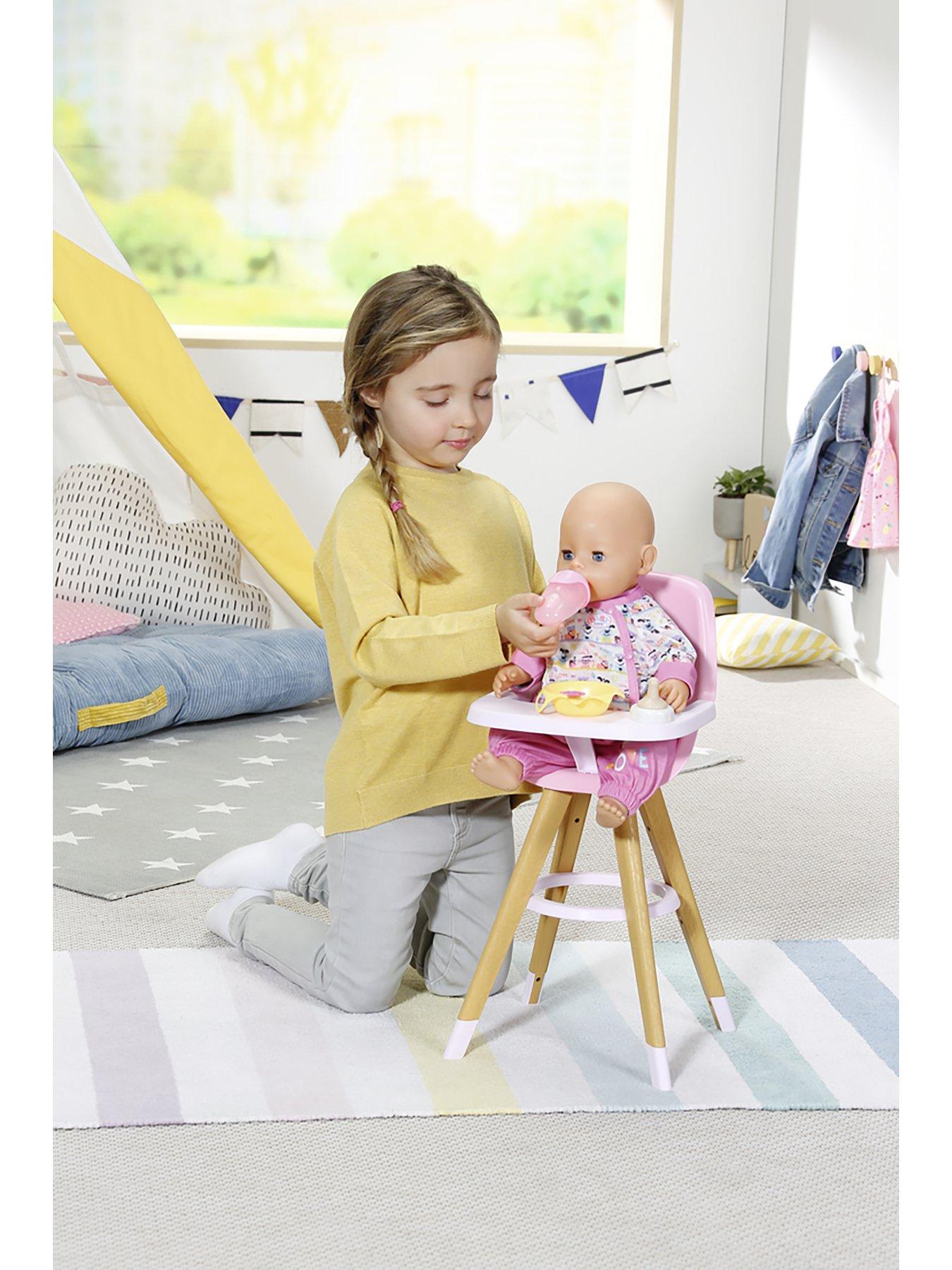 Baby born discount doll high chair