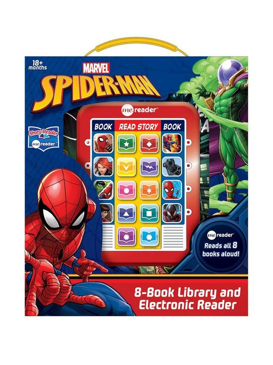 front image of spiderman-me-reader-spider-man