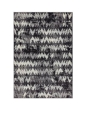 Rugs Black Very Co Uk, Black And White Indoor Outdoor Rug 4×6